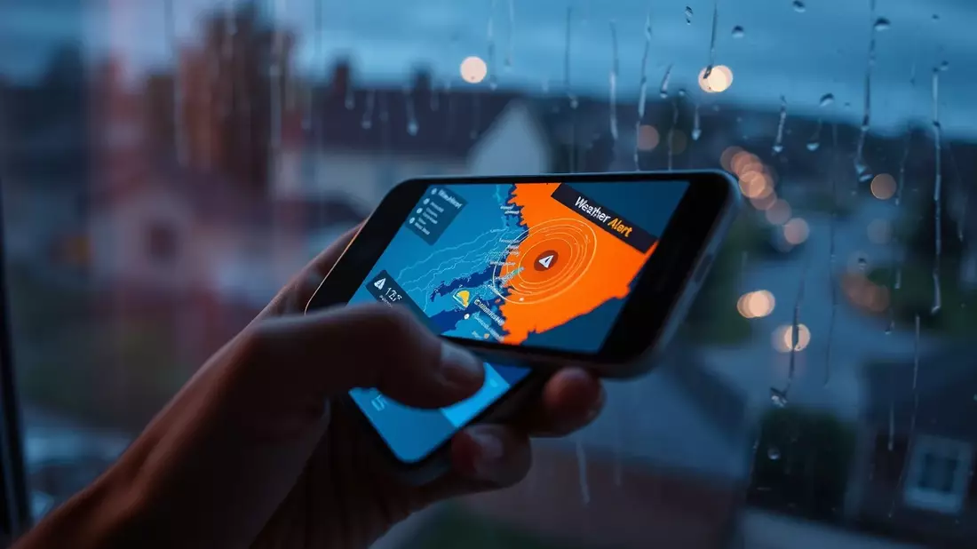 Smartphone als Lebensretter: So stellen Sie Wetterwarnungen richtig ein - Bild: über boerse-global.de