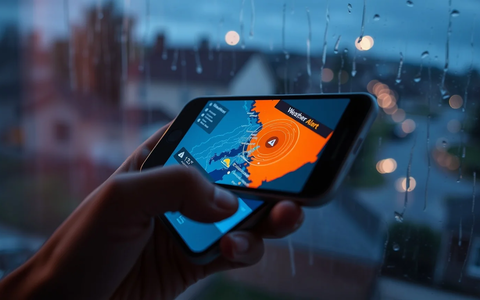 Smartphone als Lebensretter: So stellen Sie Wetterwarnungen richtig ein - Foto: über boerse-global.de