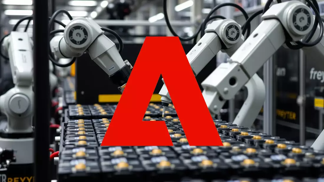 Adobe Acelera su Estrategia con Inteligencia Artificial en el Sector Creativo Illustration mit AI erstellt übermittelt durch boerse-global.de