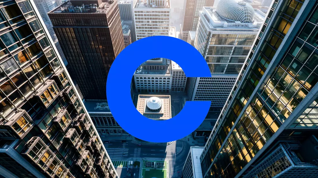 Coinbase Shares Under Pressure Amid Platform Reliability Concerns Illustration mit AI erstellt übermittelt durch boerse-global.de