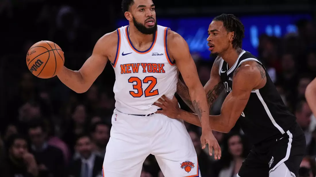 54 Punkte Vorsprung erarbeiteten sich die Knicks im Stadtduell mit den Nets. - Bild: Frank Franklin II/AP/dpa