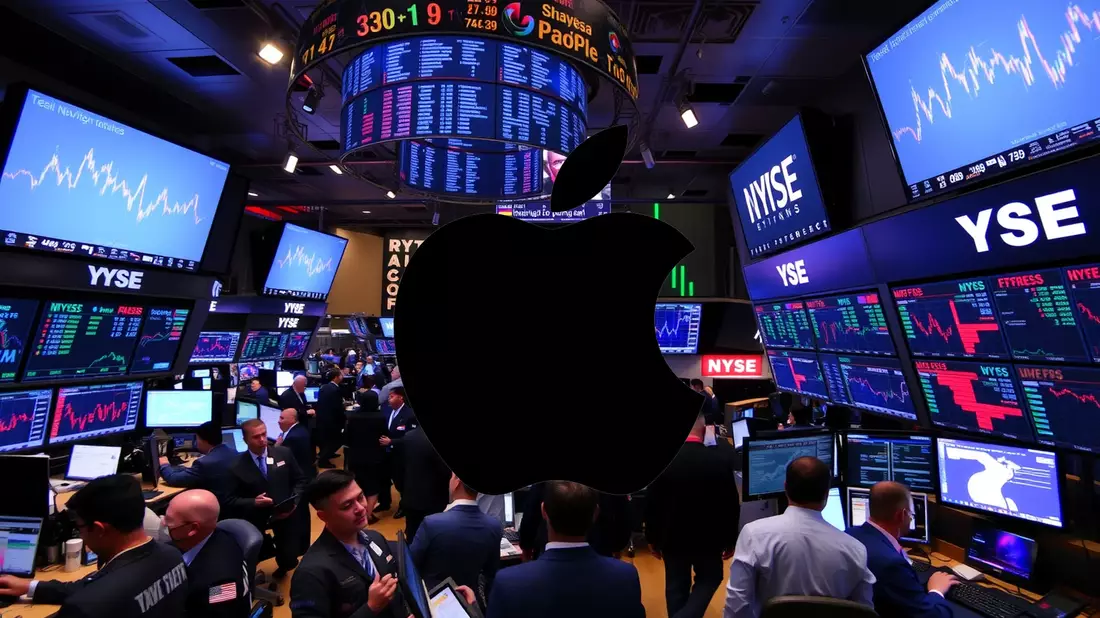 Apple Shares Find Defenders Amid Market Downturn Illustration mit AI erstellt übermittelt durch boerse-global.de
