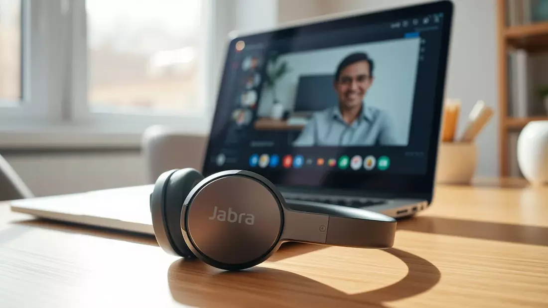 Jabra Evolve3: Neuer Profi-Kopfhörer setzt auf KI statt Mikrofon-Arm - Bild: über boerse-global.de