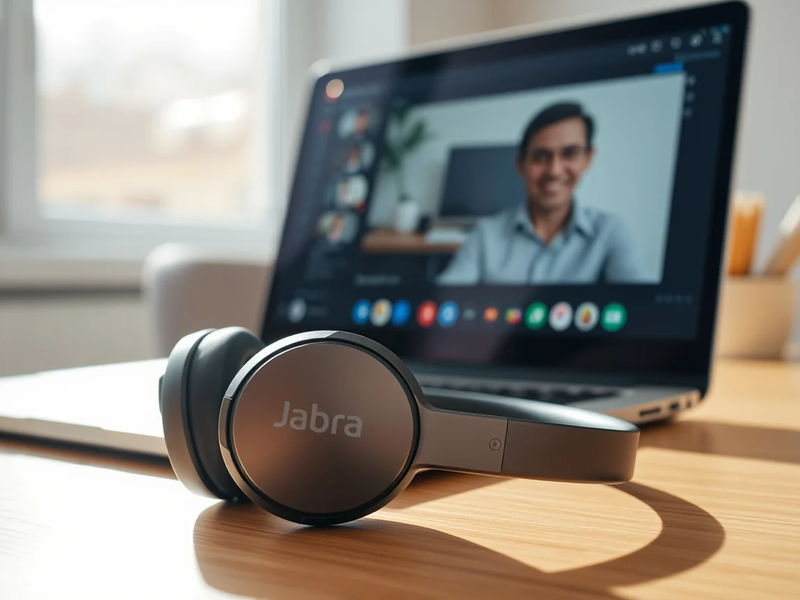 Jabra Evolve3: Neuer Profi-Kopfhörer setzt auf KI statt Mikrofon-Arm - Foto: über boerse-global.de