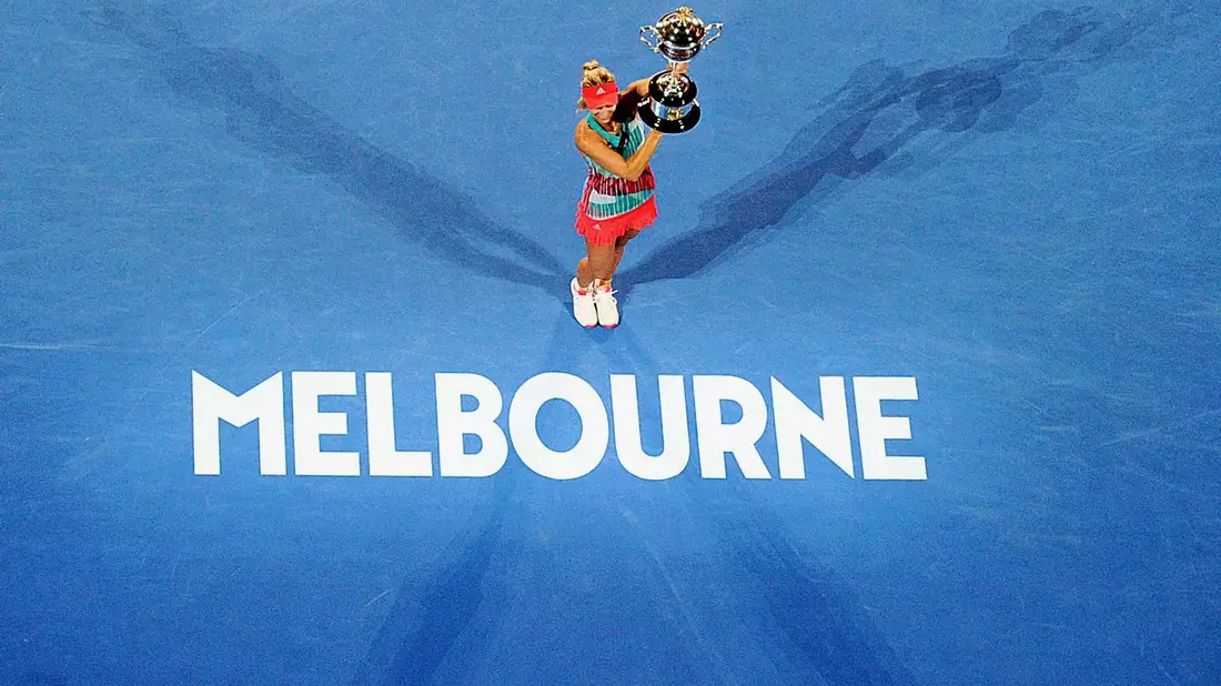 Angelique Kerber gewann vor zehn Jahren die Australian Open. (Archivbild) - Bild: picture alliance / Joe Castro/AAP/dpa