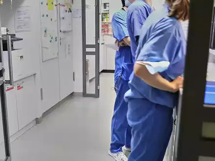 Medizinisches Personal in einem Krankenhaus (Archiv) - Foto: via dts Nachrichtenagentur