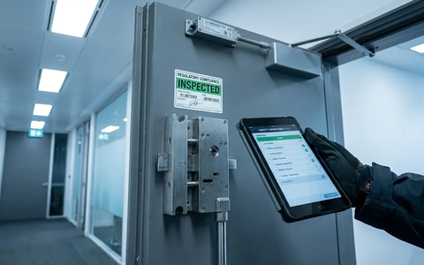 Brandschutz: Neue Kompetenzregeln für Türprüfer ab 2026 - Foto: über boerse-global.de