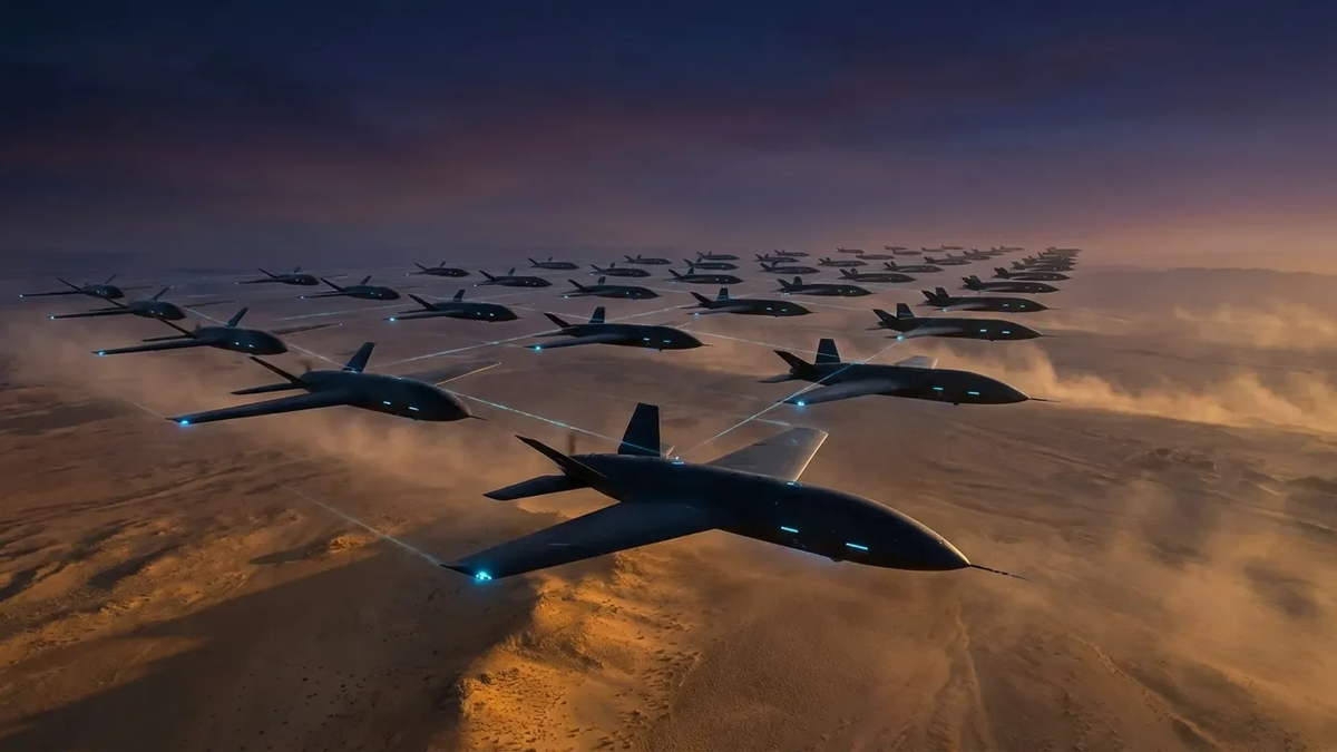 SIRBAI lanciert ersten KI-gesteuerten Drohnenschwarm des Nahen Ostens - Foto: über boerse-global.de