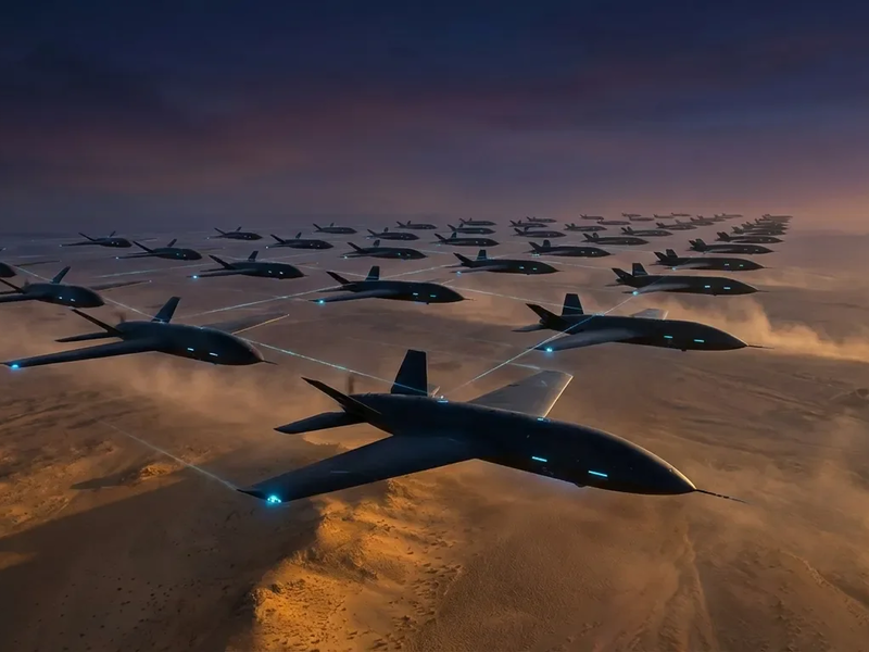 SIRBAI lanciert ersten KI-gesteuerten Drohnenschwarm des Nahen Ostens - Foto: über boerse-global.de