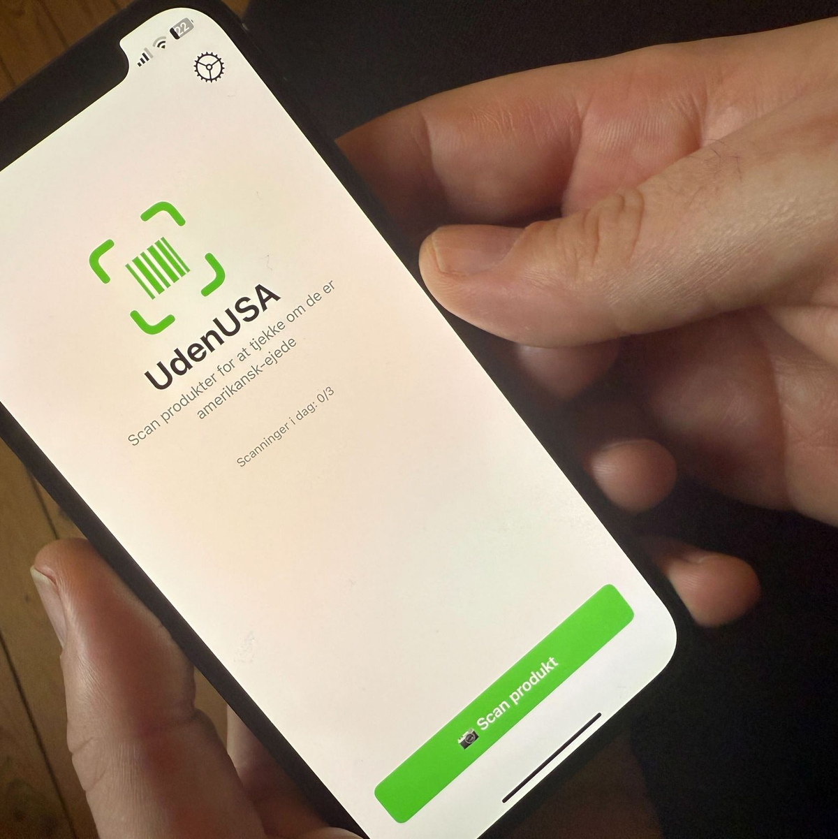 Boykott per Barcode: Eine App zeigt Dänen, welche Produkte im Supermarkt aus den USA kommen.  - Foto: Julia Wäschenbach/dpa