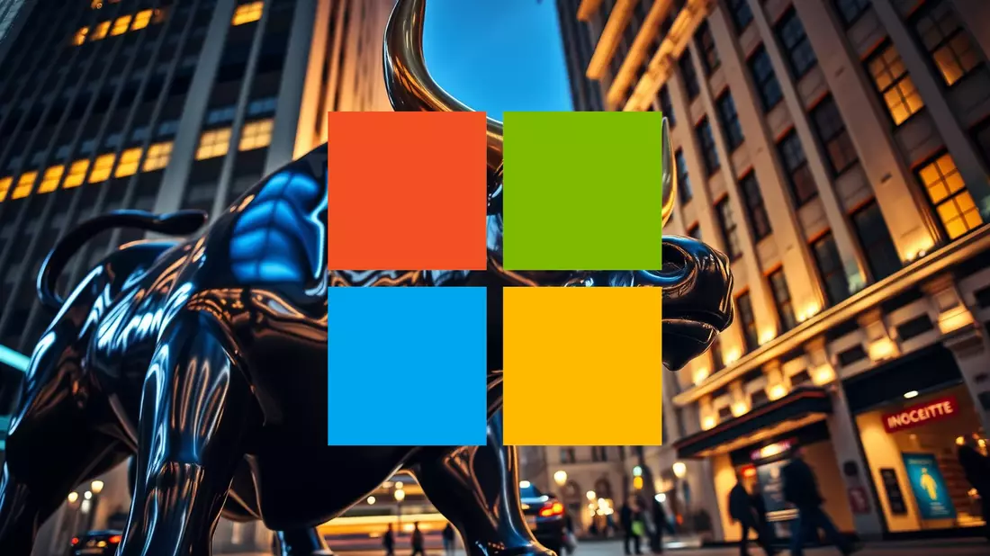 Microsoft se enfrenta a la tensión de los mercados antes de presentar resultados Illustration mit AI erstellt übermittelt durch boerse-global.de