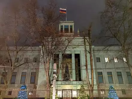 Russische Botschaft in Berlin (Archiv) - Foto: via dts Nachrichtenagentur