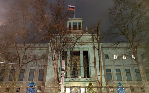 Russische Botschaft in Berlin (Archiv) - Foto: via dts Nachrichtenagentur