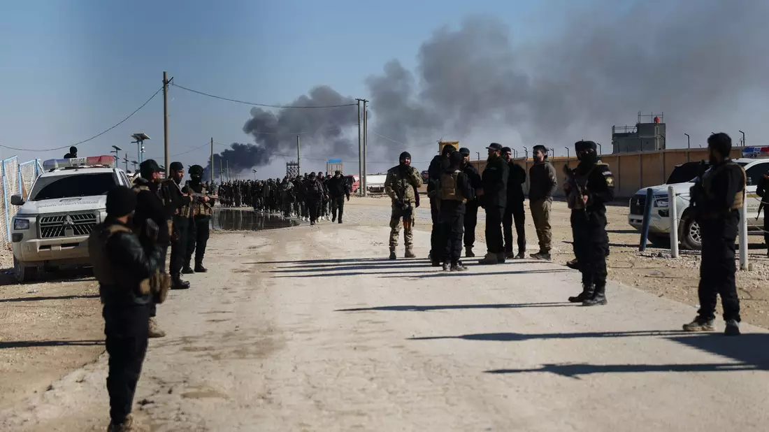 Das Lager al-Hol war bislang von den SDF bewacht worden.  - Bild: Ghaith Alsayed/AP/dpa