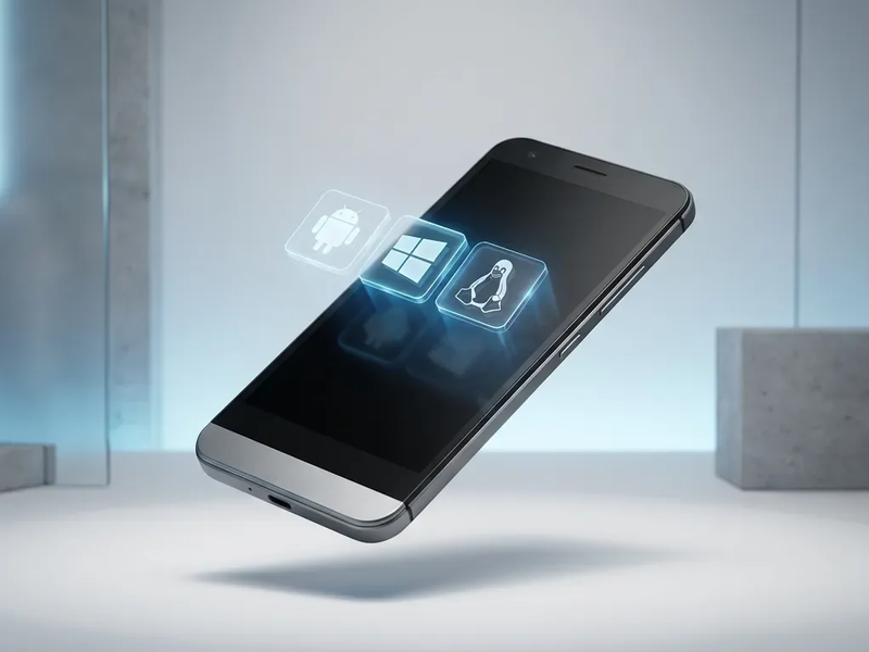 Nexphone: Ein Smartphone lädt Android, Windows und Linux - Foto: über boerse-global.de