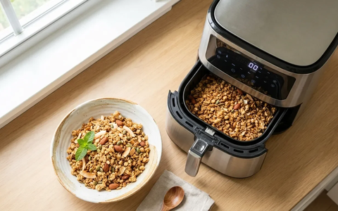 Airfryer-Granola: Der schnelle Kickstart für gesunde Frühstücke - Foto: über boerse-global.de