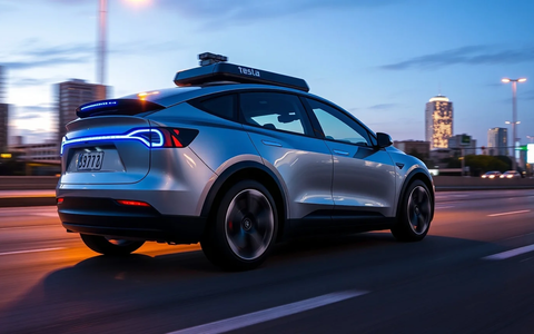 Tesla startet fahrerlosen Robotaxi-Dienst in Austin - Foto: über boerse-global.de