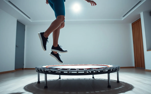 Jumping Fitness: Minitrampolin besiegt Rückenschmerzen - Foto: über boerse-global.de