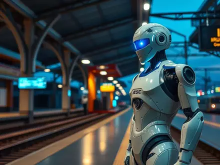 Roboter „ASC ARJUN“ soll Sicherheit auf Indiens Bahnhöfen revolutionieren - Foto: über boerse-global.de