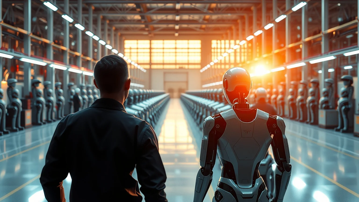 Tesla-Chef Musk prophezeit Ära der Roboter-Überzahl - Foto: über boerse-global.de