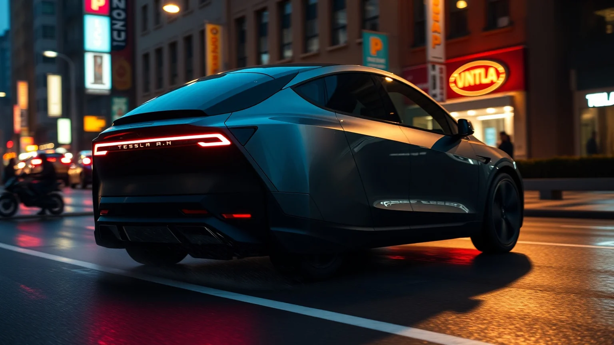 Tesla Cybercab: Spiegelloser Roboter-Taxi-Prototyp rollt durch Austin - Foto: über boerse-global.de