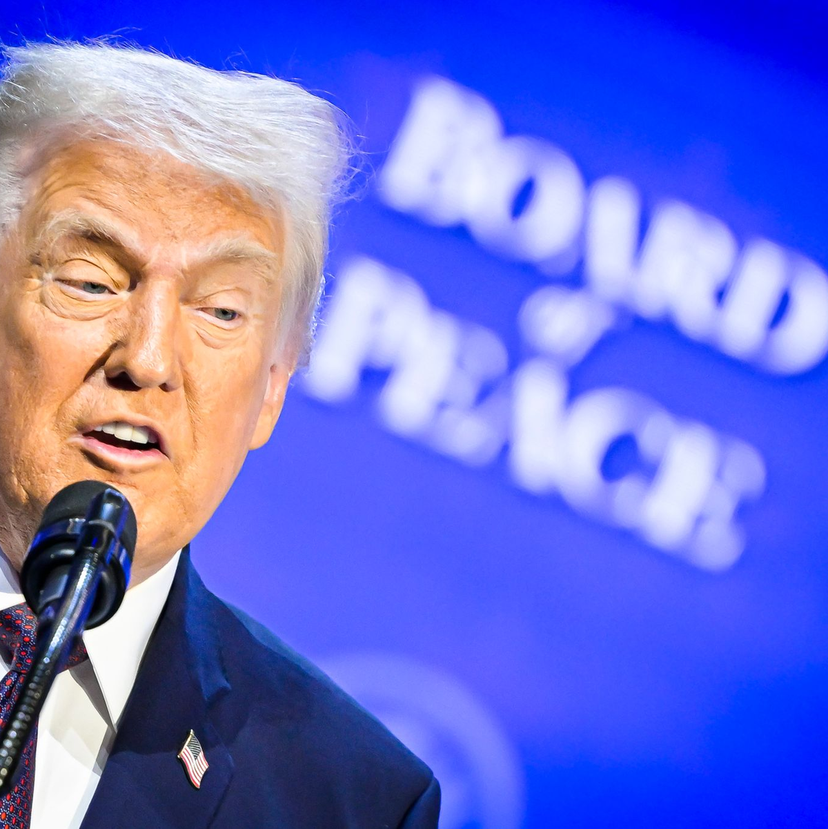 Will nicht mehr, dass Kanada Teil seines «Friedensrats» wird - US-Präsident Donald Trump.  - Foto: Gian Ehrenzeller/KEYSTONE/dpa