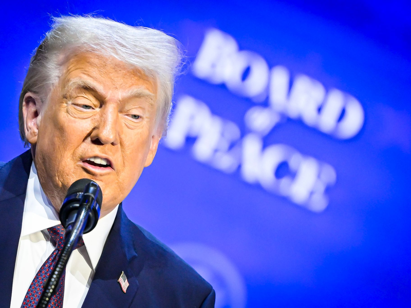 Will nicht mehr, dass Kanada Teil seines «Friedensrats» wird - US-Präsident Donald Trump.  - Foto: Gian Ehrenzeller/KEYSTONE/dpa