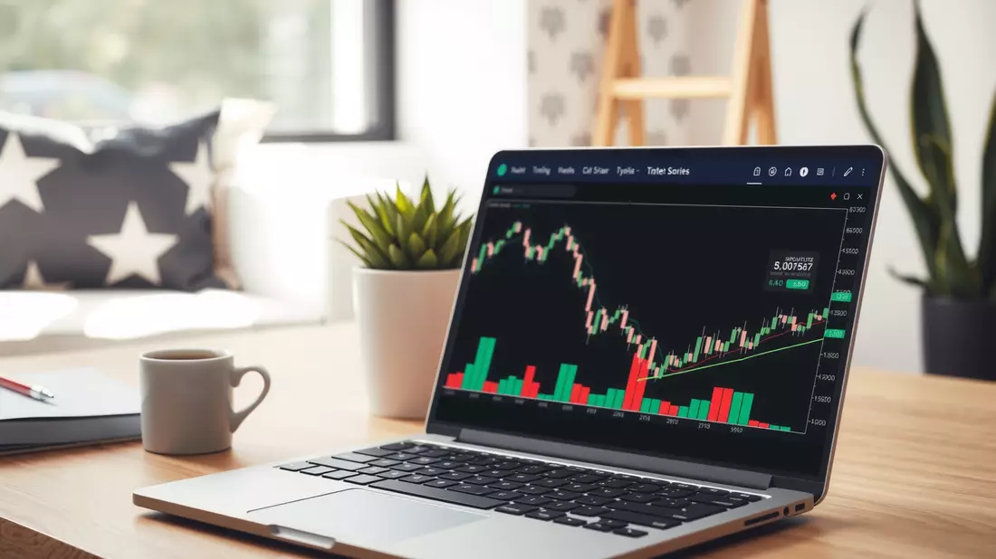 El Dow Jones se fortalece con la distensión geopolítica Illustration mit AI erstellt übermittelt durch boerse-global.de