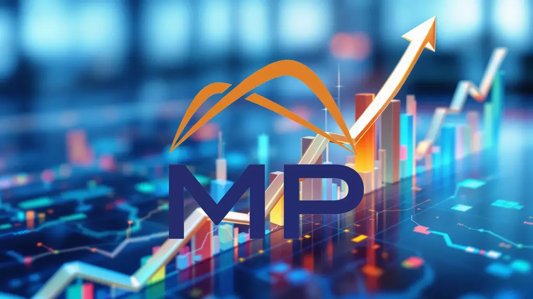 MP Materials Aktie: Hohe Spannung - Bild: über boerse-global.de