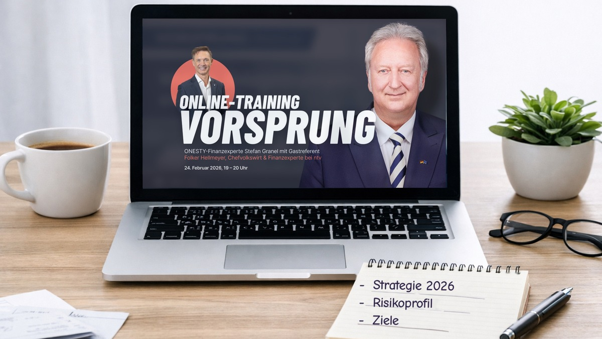 Internationaler Tag der Bildung: ONESTY wirbt für mehr Finanzbildung / Einladung zum VORSPRUNG-Webinar am 24. Februar - Foto: presseportal.de