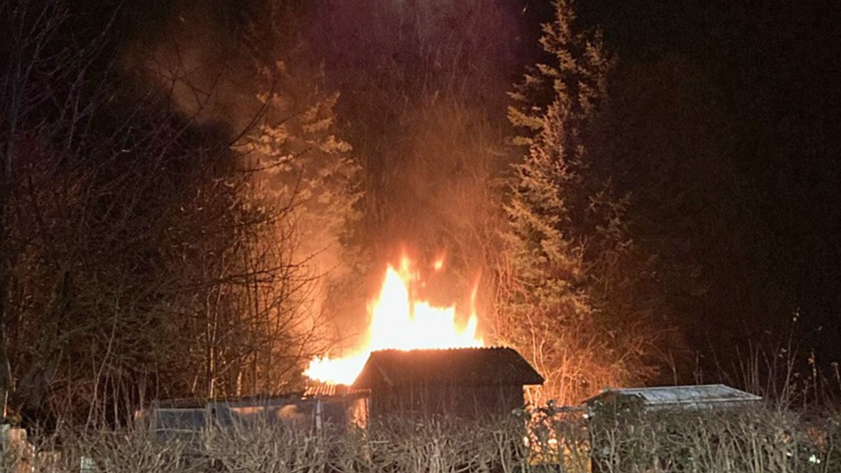 POL-SO: Gartenhütte brennt ab - Tatverdächtiger festgenommen - Foto: presseportal.de