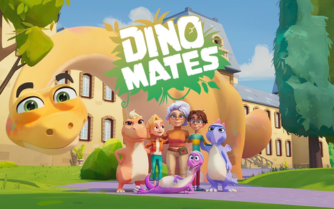 Animations-Premiere: DINO MATES - Ferien bei Madame Freudenreich ab 27. Januar 2026 bei KiKA / Ein turbulenter Sommer voller Geheimnisse und Dinosaurier-Abenteuer - Foto: presseportal.de