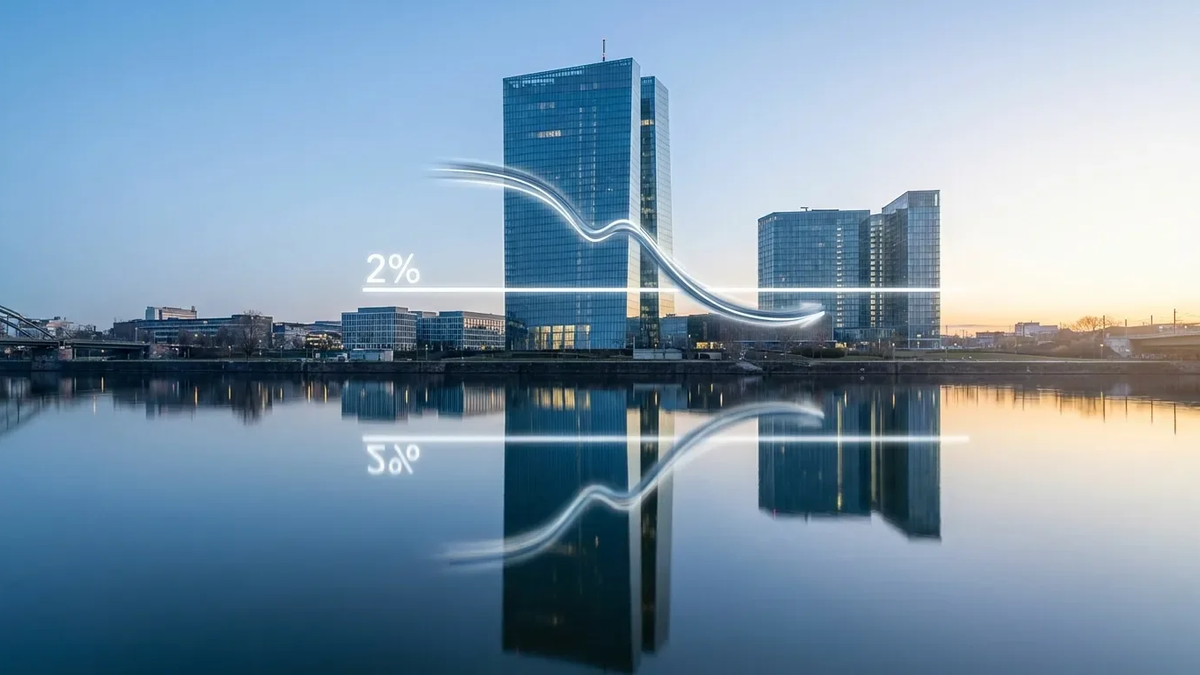 EZB-Prognose: Inflation fällt 2026 unter Zwei-Prozent-Marke - Foto: über boerse-global.de