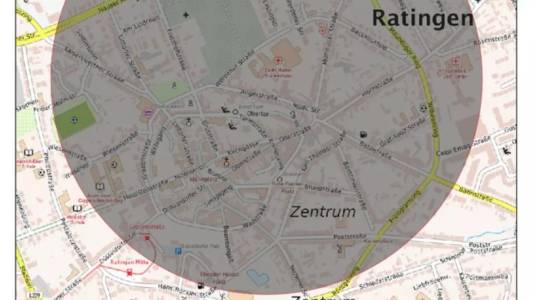 POL-ME: Verdacht auf Blindgänger in der Ratinger Innenstadt - 2601076 - Bild: presseportal.de