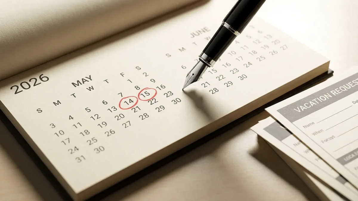 2026 wird das Jahr der knappen Brückentage - Foto: über boerse-global.de