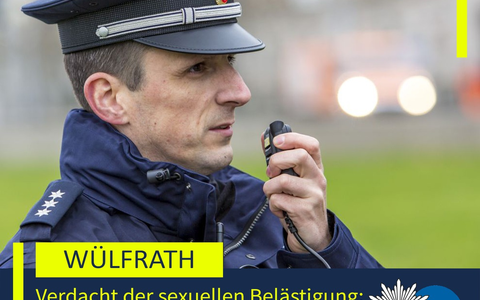 POL-ME: Verdacht der sexuellen Belästigung: Polizei fasst 74-jährigen Wülfrather - 2601078 - Foto: presseportal.de