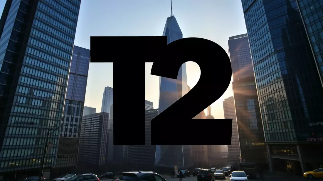 Take-Two Shares Navigate a Holding Pattern Ahead of Grand Theft Auto VI Launch Illustration mit AI erstellt übermittelt durch boerse-global.de