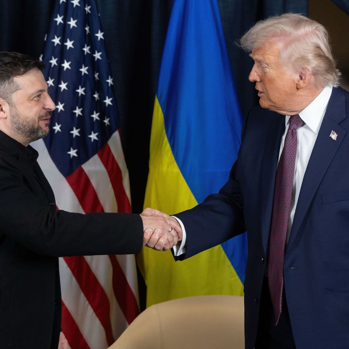 Die USA drängten auf das trilaterale Treffen in den Vereinigten Arabischen Emiraten. - Foto: Ukraine Presidency/Ukrainian Pre/Planet Pix via ZUMA Press Wire/dpa