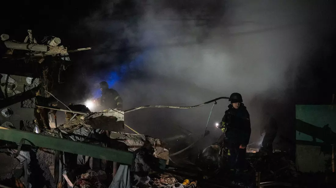 In einem Dorf bei Kramatorsk tötete eine russische Drohne vier Menschen. (Archivbild) - Bild: Tommaso Fumagalli/ZUMA Press Wire/dpa