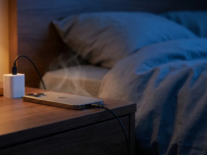 Apple warnt: iPhone nicht im Bett laden - Foto: über boerse-global.de