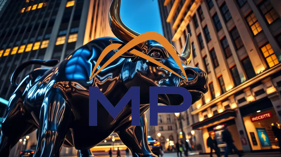 MP Materials: El optimismo de los analistas impulsa el valor Illustration mit AI erstellt übermittelt durch boerse-global.de