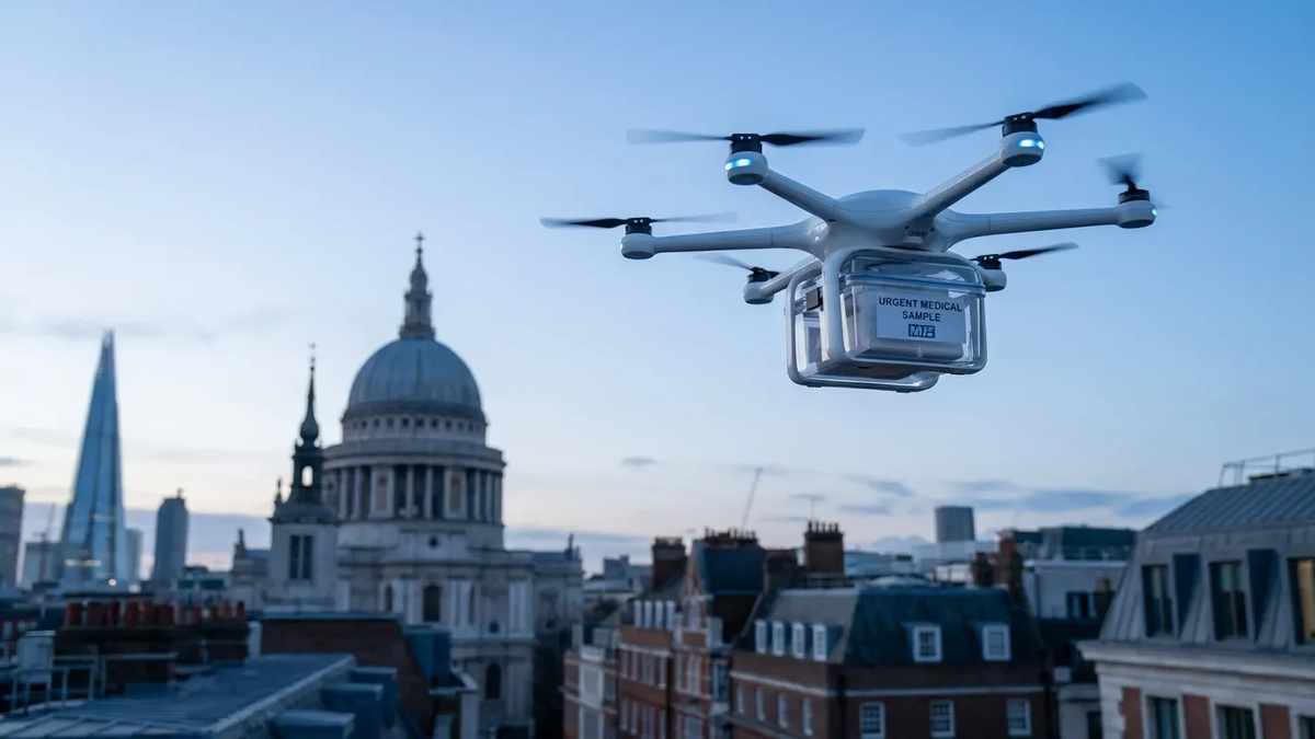 NHS startet Großoffensive mit Drohnen für medizinische Proben - Foto: über boerse-global.de