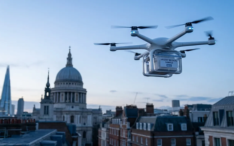 NHS startet Großoffensive mit Drohnen für medizinische Proben - Foto: über boerse-global.de