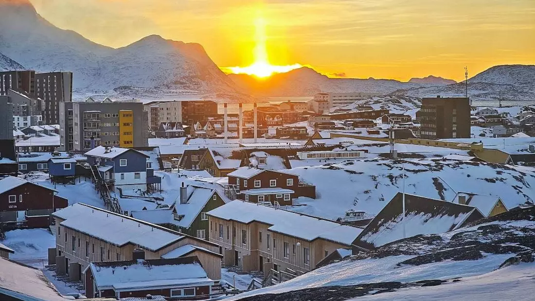 Nuuk auf Grönland am 20.01.2026 - Bild: via dts Nachrichtenagentur