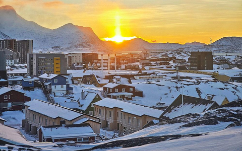 Nuuk auf Grönland am 20.01.2026 - Foto: via dts Nachrichtenagentur