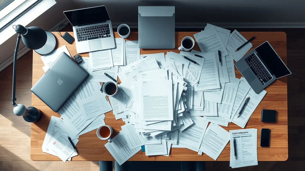 Work-Work-Balance: Der neue Stressfaktor im Job - Foto: über boerse-global.de