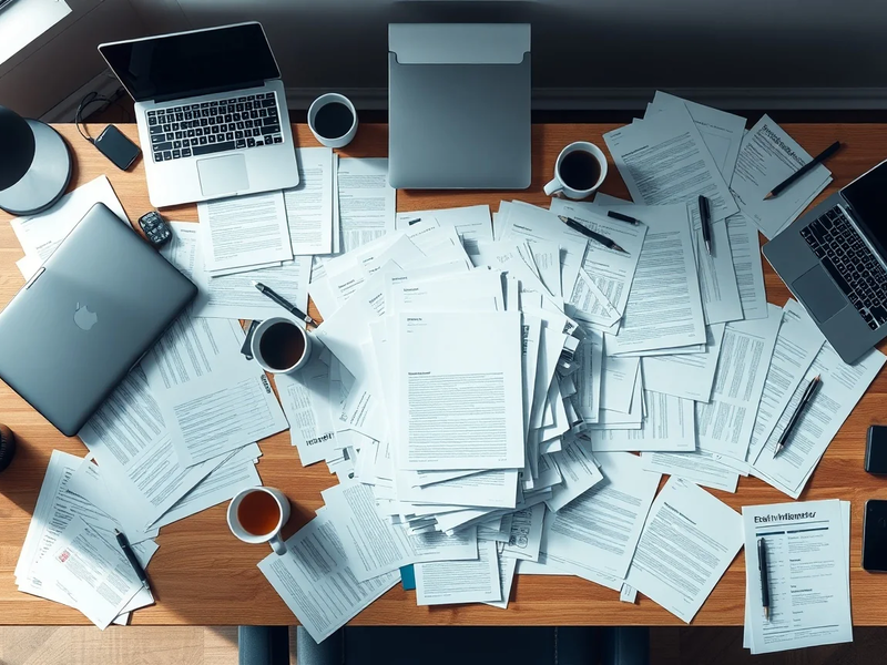 Work-Work-Balance: Der neue Stressfaktor im Job - Foto: über boerse-global.de