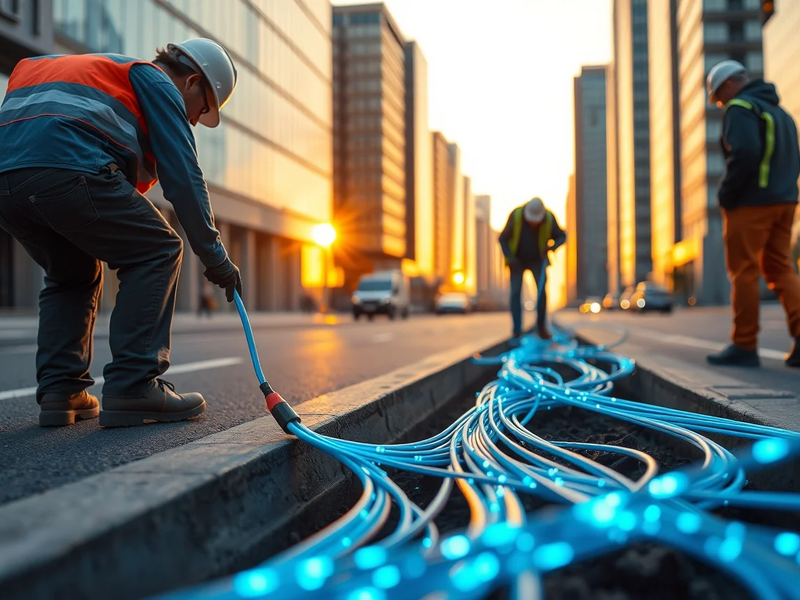 Gigabit-Offensive: Bund und EU drücken beim Glasfaserausbau aufs Tempo - Foto: über boerse-global.de