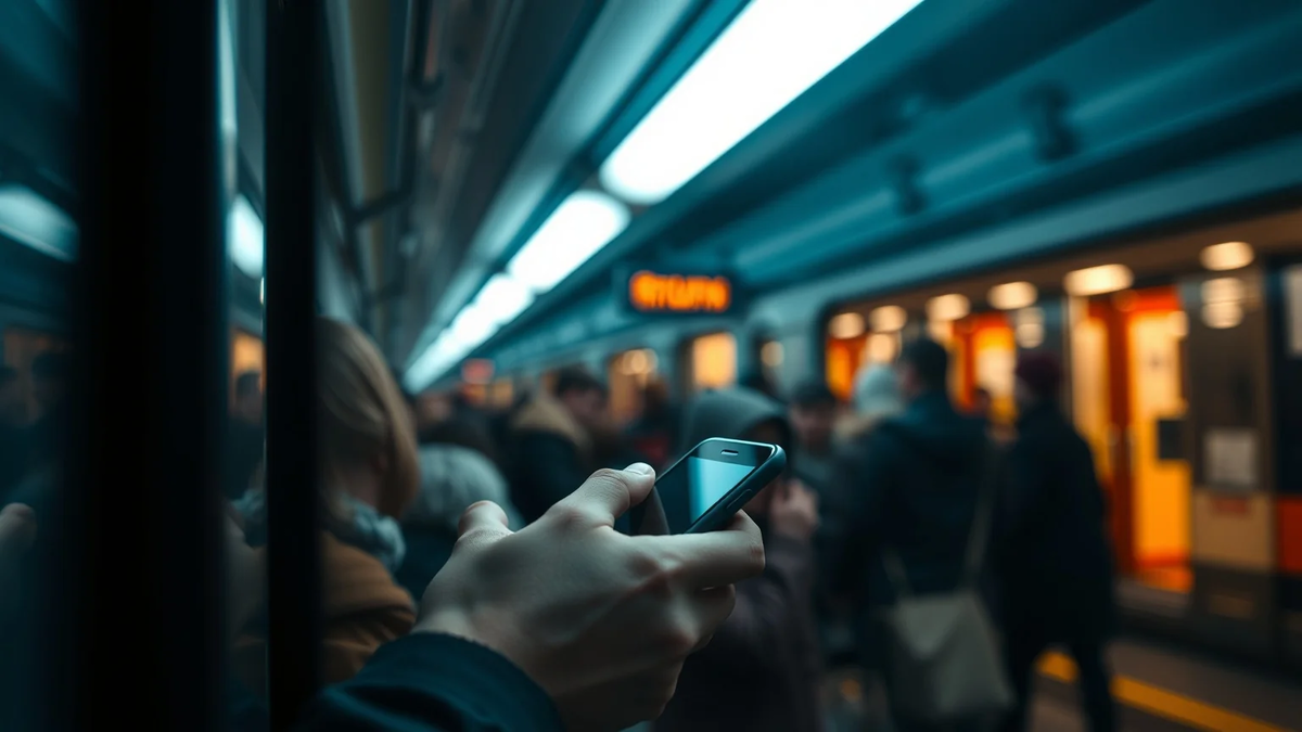 Smartphone-Diebstähle nehmen in Bahnen und an Bahnhöfen wieder zu - Foto: über boerse-global.de