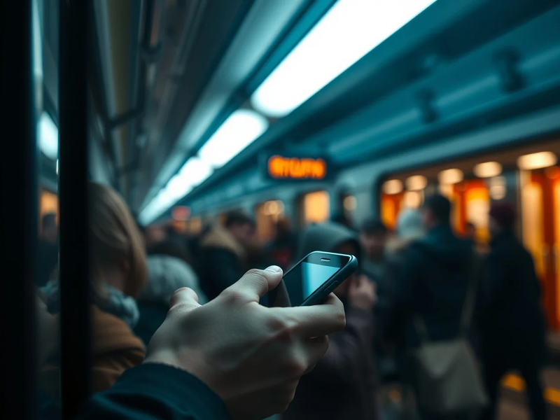 Smartphone-Diebstähle nehmen in Bahnen und an Bahnhöfen wieder zu - Foto: über boerse-global.de